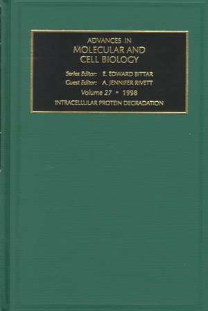 Intracellular Protein Degradation de A.J. Rivett