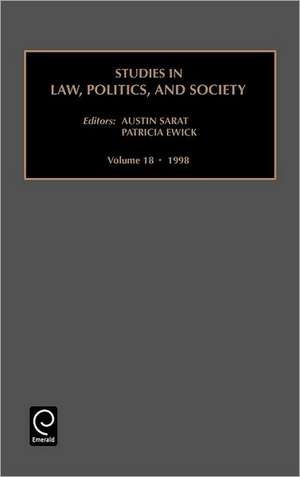 Studies in Law, Politics and Society de Susan S. Silbey