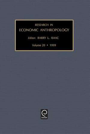 Research in Economic Anthropology de B.l. Isaac