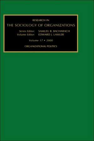 Organizational Politics de Samuel B. Bacharach