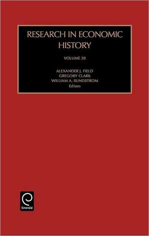 Research in Economic History de W. Sundstrom