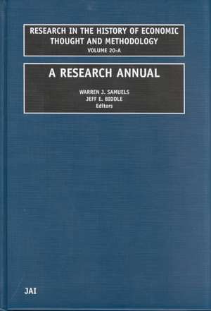 A Research Annual de Warren J. Samuels