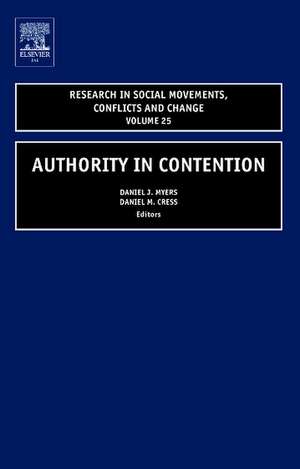 Authority in Contention de Daniel J. Myers