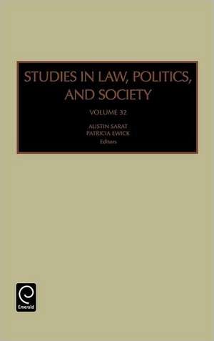 Studies in Law, Politics, and Society de Austin Sarat