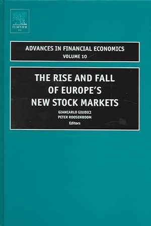 The Rise and Fall of Europe`s New Stock Markets de Giancarlo Giudici