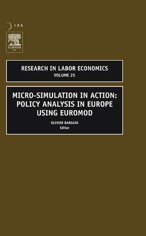 Micro–Simulation in Action – Policy Analysis in Europe Using EUROMOD de Olivier Bargain