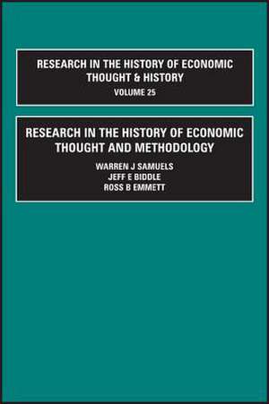 Research in the History of Economic Thought and Methodology (Part A, B & C) de Warren J. Samuels