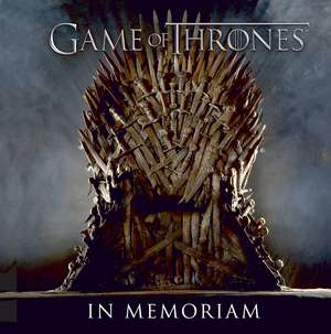 Game of Thrones: In Memoriam de Running Press