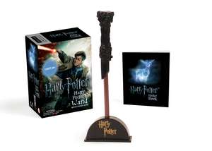 Harry Potter Wizard's Wand with Sticker Book: Lights Up! de Running Press