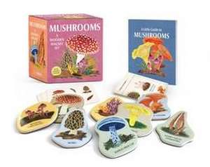 Mushrooms: A Wooden Magnet Set de Meg Madden