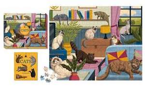 For the Love of Cats 500-Piece Puzzle de Eliza Berkowitz