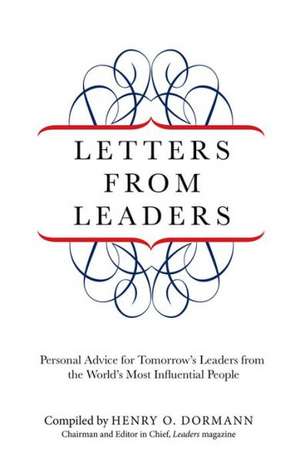 Letters from Leaders de Henry Dormann