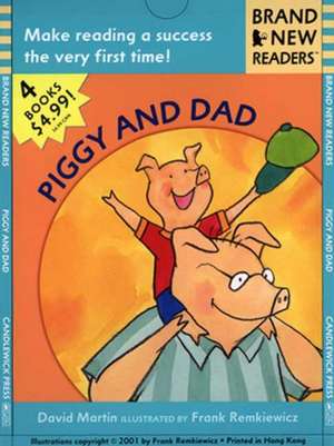 Piggy and Dad: Brand New Readers de DAVID MARTIN