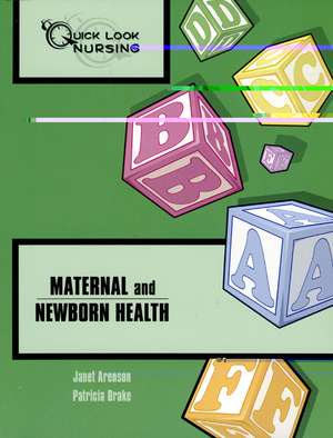 Maternal and Newborn Health de Janet Arenson