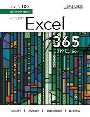 BENCHMARK SERIES MICROSOFT EXCEL 2019 L de RUTKOSKY ROGGENKAMP