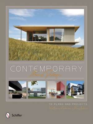 Contemporary Home Design: 70 Plans and Projects de Wolfgang Bachmann