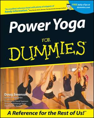 Power Yoga For Dummies de D Swenson