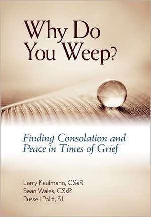 Why Do You Weep?: Finding Consolation and Peace in Times of Grief de Larry Kaufmann