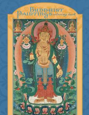 Buddhist Paintings Coloring Book