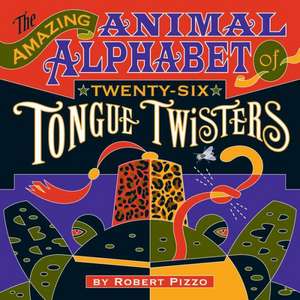 The Amazing Animal Alphabet of Twenty-Six Tongue Twisters: Birds Coloring Cards [With 10 Envelopes and 6 Crayons] de Robert Pizzo