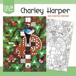 Charley Harper 2018 Colouring Calendar