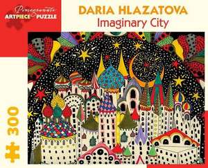 Daria Hlazatova: Imaginary City 300-Piece Jigsaw Puzzle de Daria Hlazatova