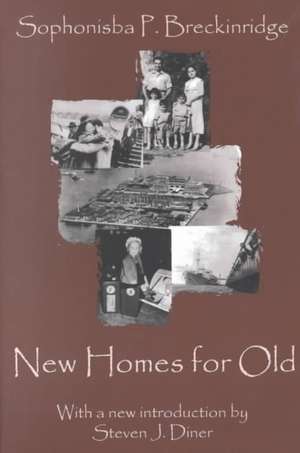 New Homes for Old de Sophonisba P. Breckinridge