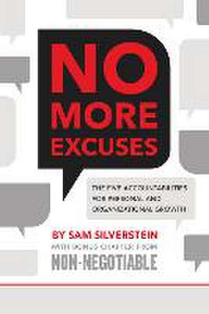 No More Excuses de Sam Silverstein