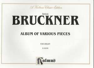 Album of Various Pieces de Anton Bruckner