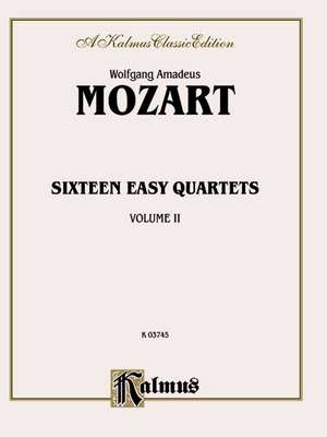 16 EASY STRING QUARTETS K 155