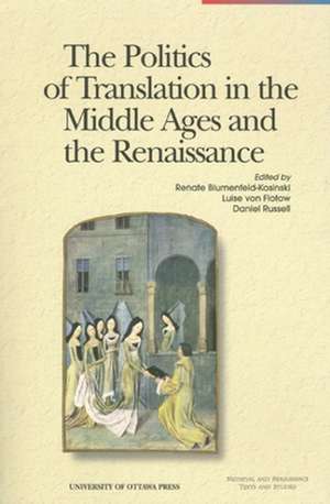 Politics of Translation in the Middle AG: Making a Capital - Constuire Une Capitale de Renate Blumenfeld-Kosinski