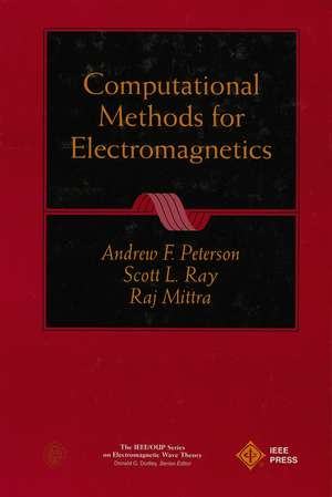 Computational Methods Electromagnetics de Peterson