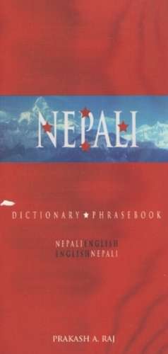 Nepali-English, English-Nepali Dictionary & Phrasebook: Finnish-English, English-Finnish de Prakash A. Raj