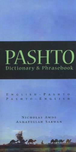 Pashto: Pashto-English, English-Pashto Dictionary & Phrasebook de Nicholas Awde