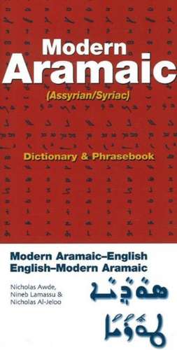 Modern Aramaic Dictionary & Phrasebook Aramaic