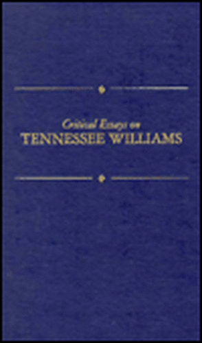 Critical Essays on Tennessee Willaims: Tennessee Williams de Prof Wagner-Martin, Linda