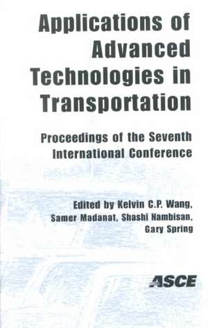 Applications of Advanced Technology in Transportation