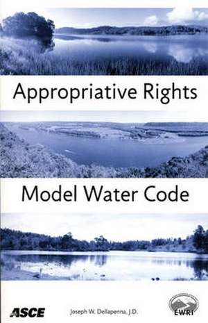 Appropriative Rights Model Water Code de J. D. Joseph