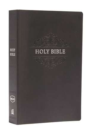 NKJV, Holy Bible, Soft Touch Edition, Leathersoft, Black, Comfort Print: Holy Bible, New King James Version de Thomas Nelson