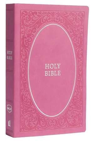 NKJV, Holy Bible, Soft Touch Edition, Leathersoft, Pink, Comfort Print: Holy Bible, New King James Version de Thomas Nelson