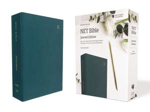 NET Bible, Journal Edition, Leathersoft, Teal, Comfort Print: Holy Bible de Thomas Nelson