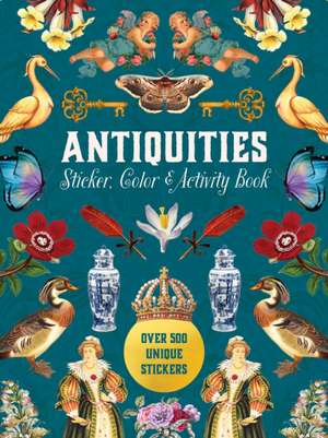 Antiquities Sticker, Color & Activity Book de Editors of Chartwell Books