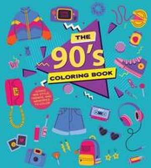 The '90s Coloring Book de Editors Of Chartwell Books