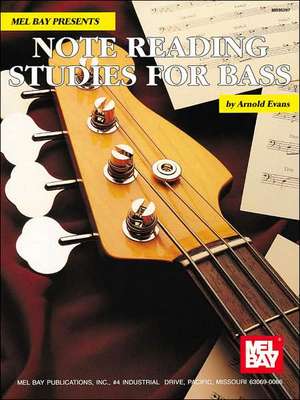 Note Reading Studies for Bass de Arnold Evans Schnitzer