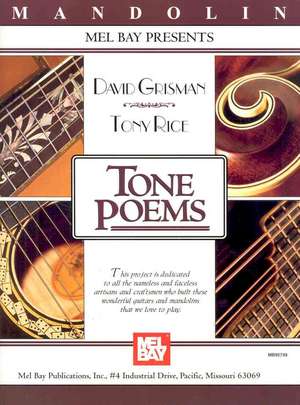 Tone Poems for Mandolin: Traditional Jewish Melodies Arranged for Solo Fingerstyle Guitar de David Grisman