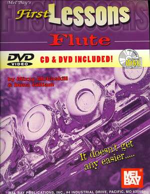 First Lessons Flute [With CD and DVD]: A Comprehensive Book for Beginner to Advanced Solo and Circle Hand Drummers [With CD] de MIZZY MCCASKILL