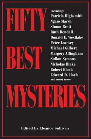 Fifty Best Mysteries de Eleanor Sullivan