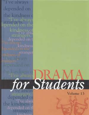 Drama for Students de Elizabeth Thomason