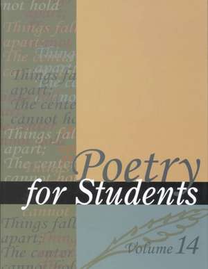 Poetry for Students de Anne Marie Hacht