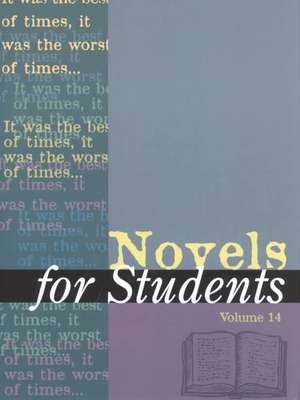 Novels for Students: Presenting Analysis, Context, and Criticism on Commonly Studied Novels de Anne Devereaux Jordan